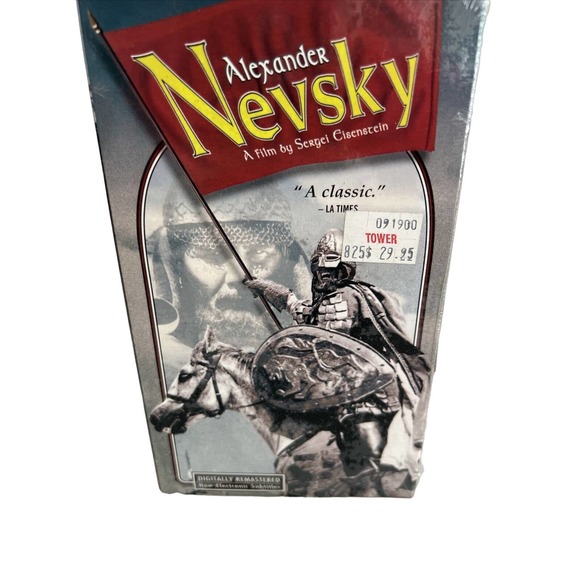 Alexander Nevsky Sergei Eisenstain VHS Tape Remastered English Subtitles New 99 - Picture 4 of 13